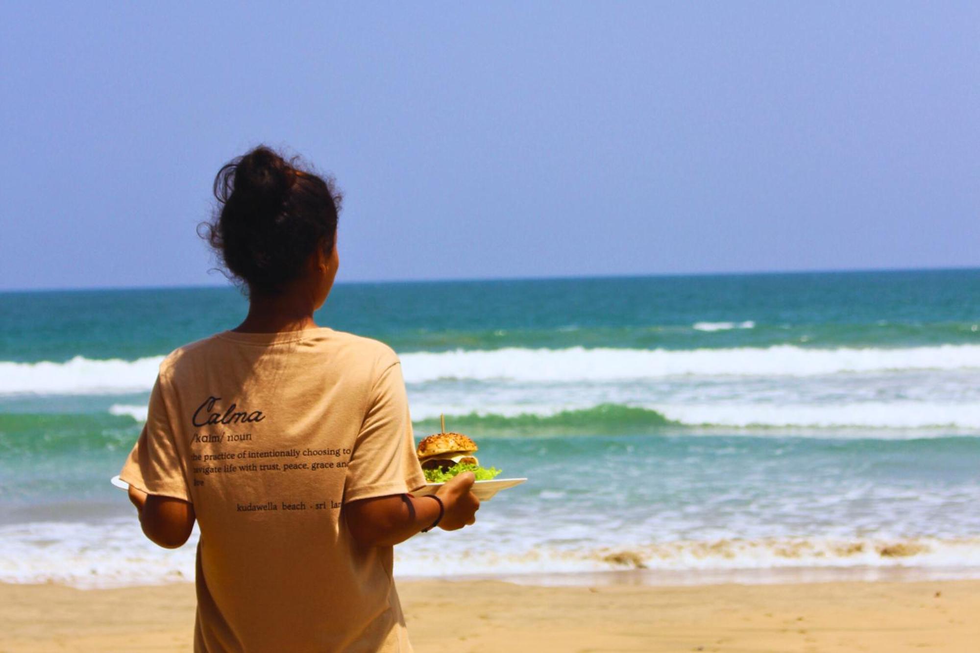 Calma - Surf, Yoga & Coffee On A Private Beach Dikwella Kültér fotó